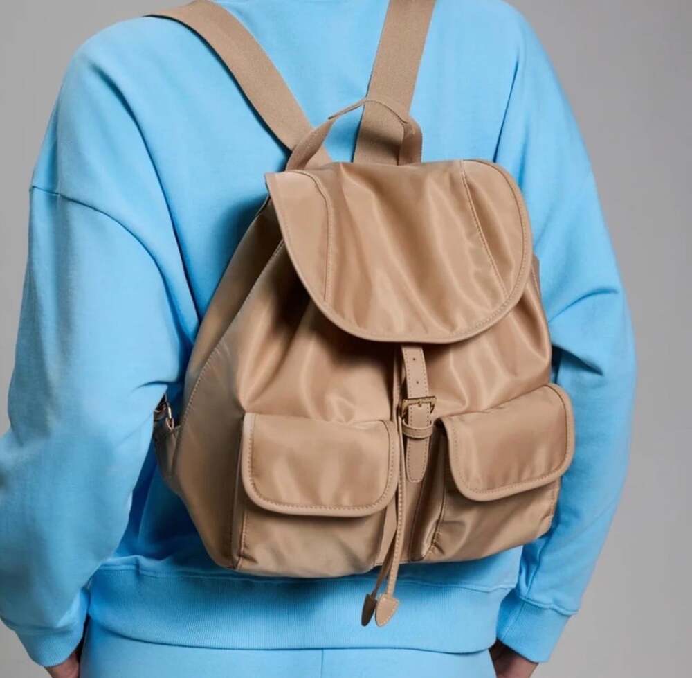 Year of Ours Taupe Nylon Backpack